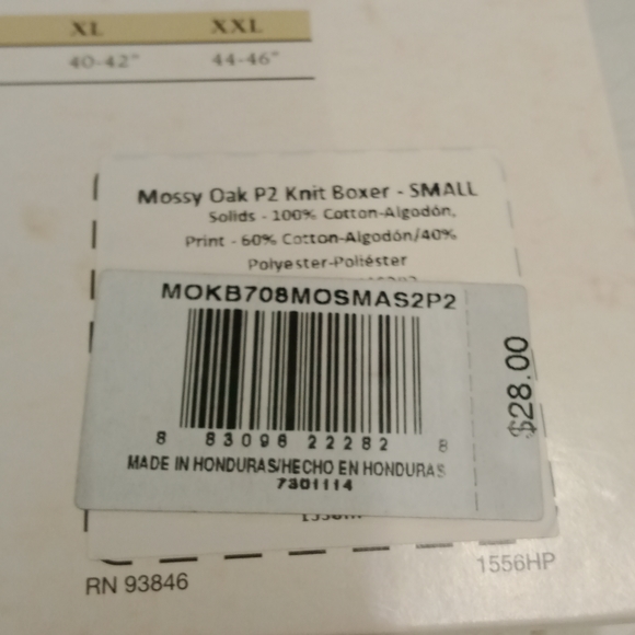 Mossy Oak knit boxers - Picture 4 of 4